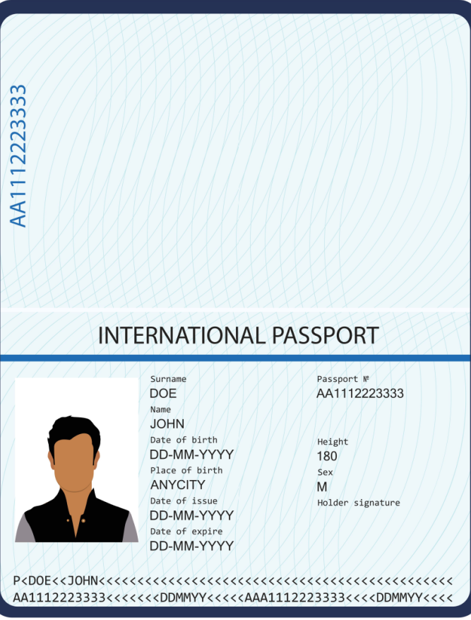 passport sample