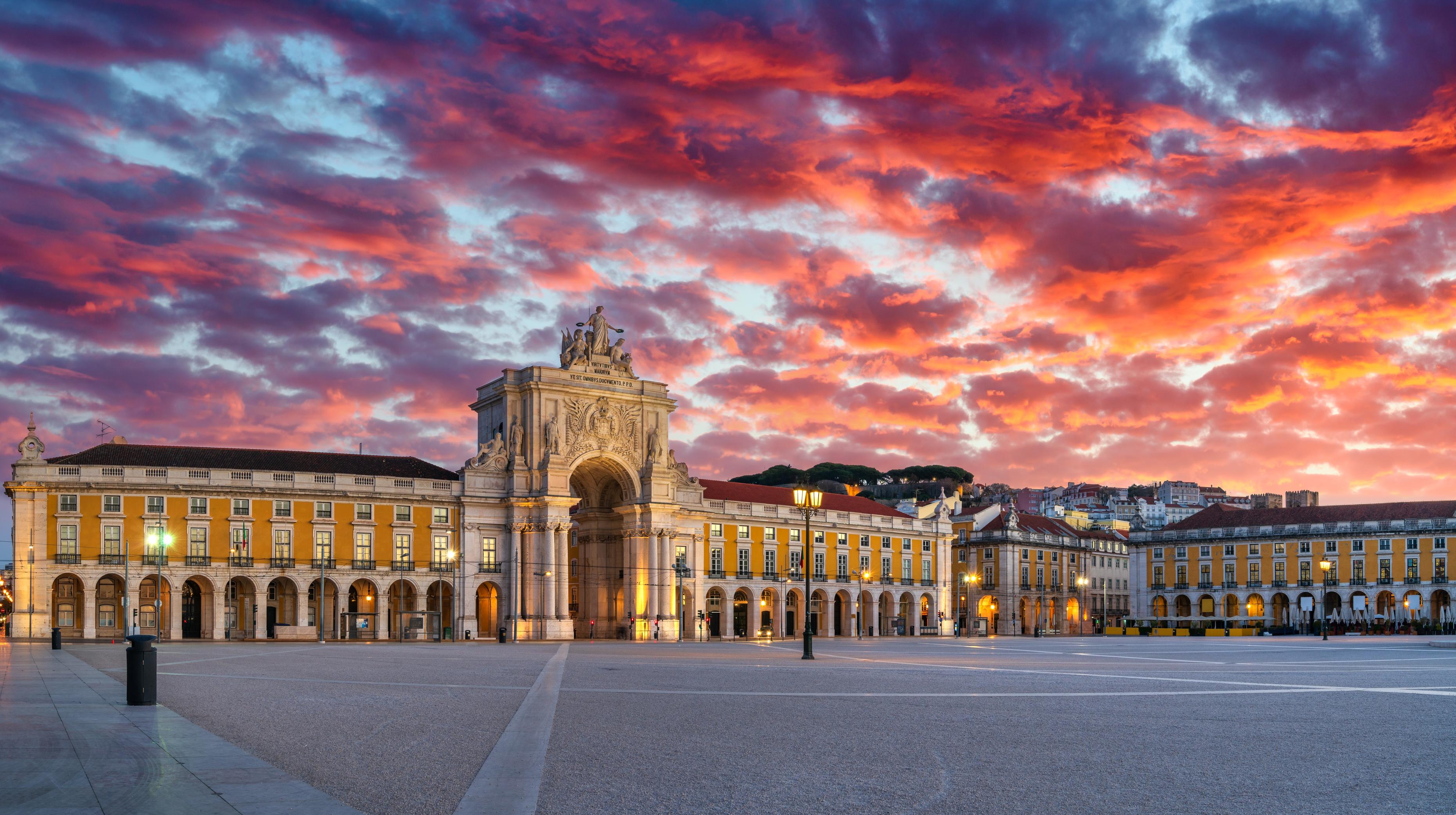 Praça do Comércio at Sunset, Lisbon | Savory & Partners Praça do Comércio at Sunset, Lisbon | Savory & Partners