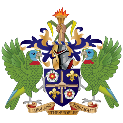 Crest of St. Lucia