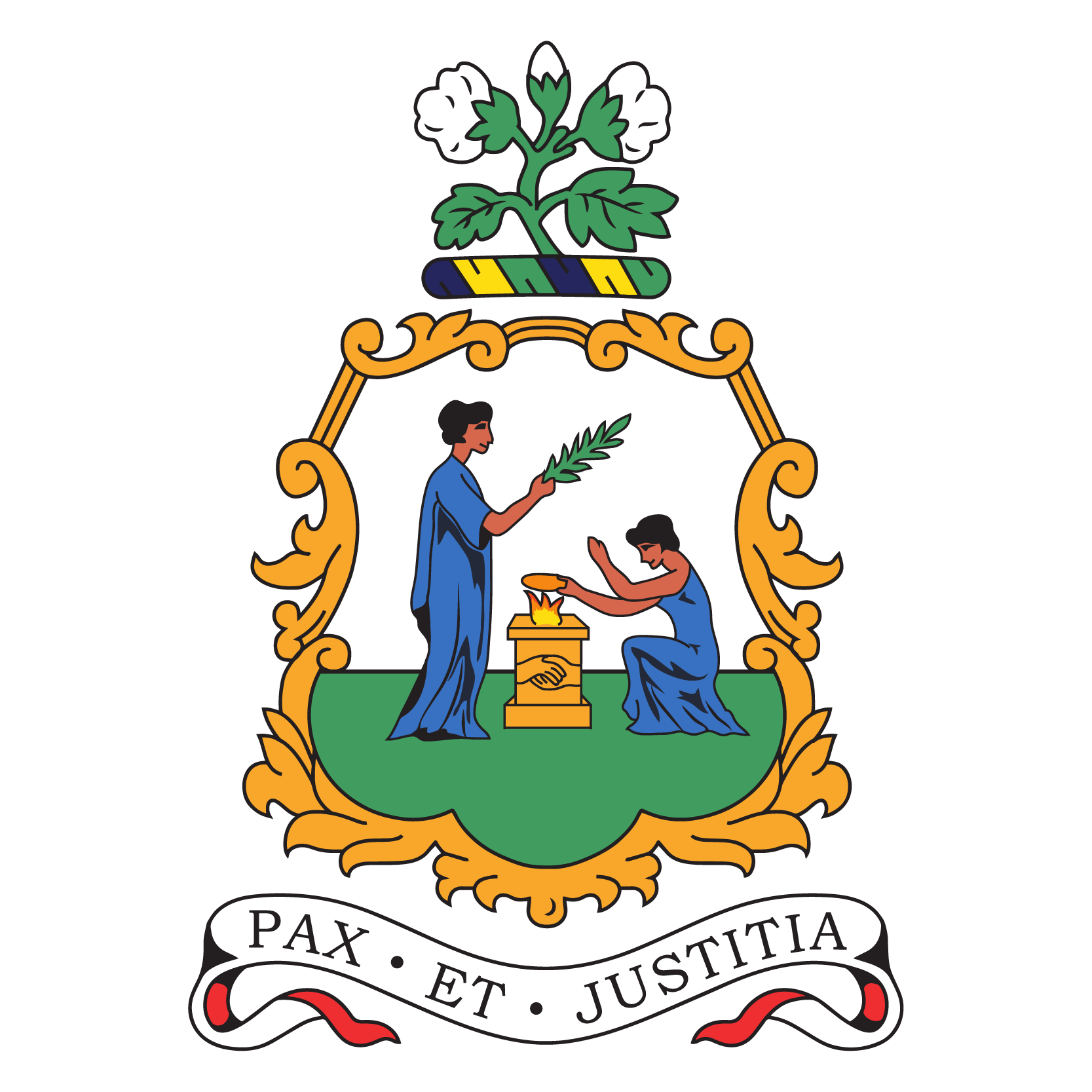Saint Vincent and Grenadines Crest