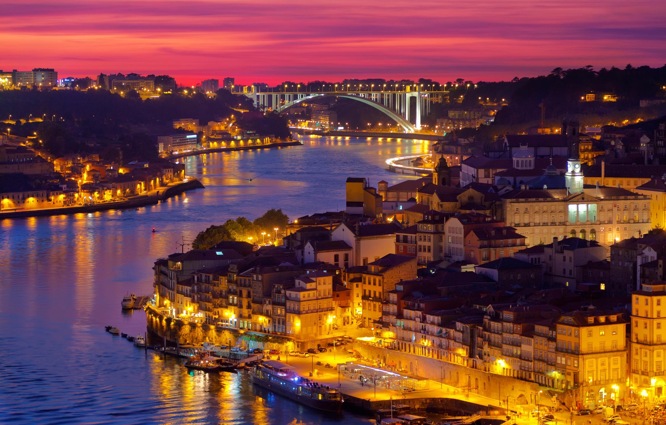 Sunset Over Porto, Portugal | Savory & Partners Sunset Over Porto, Portugal | Savory & Partners
