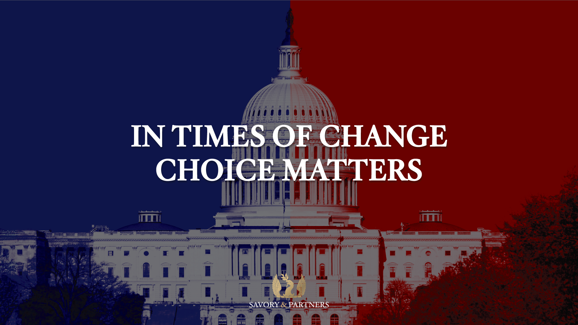 In Times of Change Choice Matters