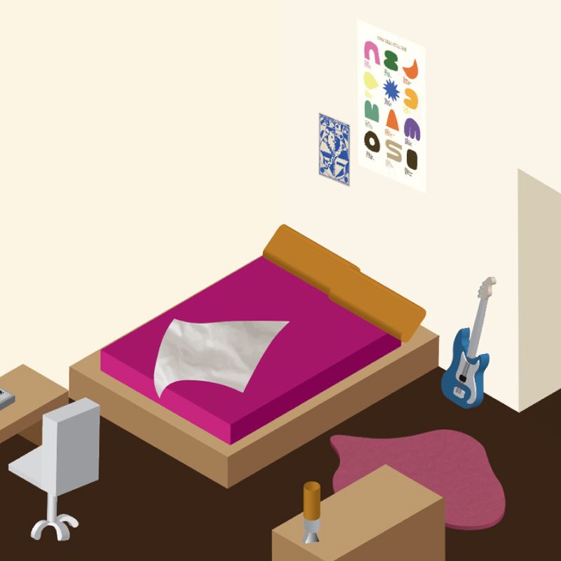 Isometric Room Illustration  Isometric Room Illustration