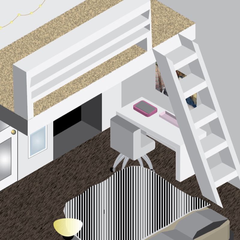 Isometric Room Illustration  Isometric Room Illustration