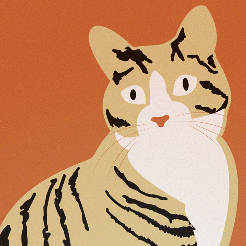 WPA Style Poster: Bodega Cat