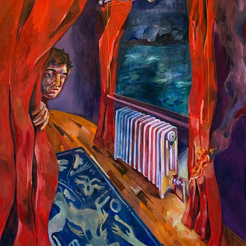 Behind the curtains Behind the curtains