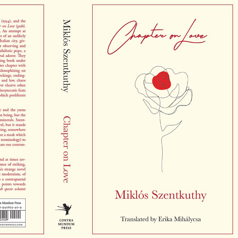 “Chapter on Love” Book Cover
