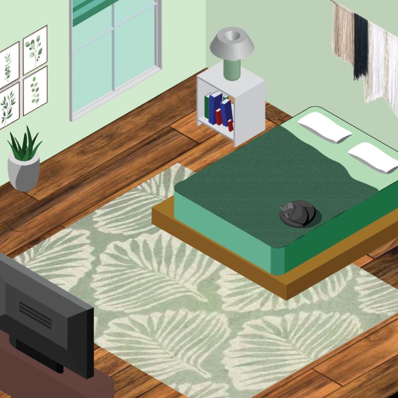 Isometric Room Illustration Isometric Room Illustration