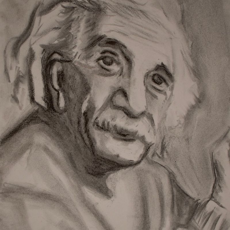 Copy of Portrait of Einstein