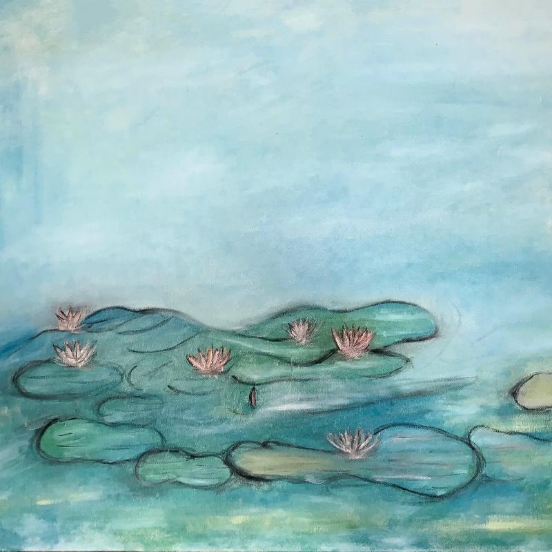 Copy of Claude Monet's "Water Lillies"