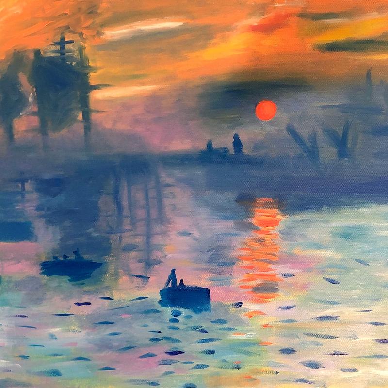Claude Monet "Impression, Sunrise" Claude Monet "Impression, Sunrise"