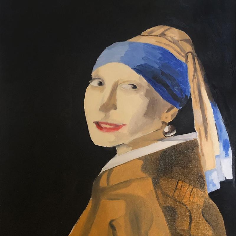 Johannes Vermeer "Girl with a Pearl Earring" Johannes Vermeer "Girl with a Pearl Earring"
