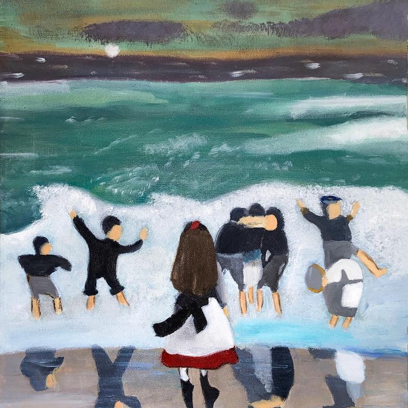 Winslow Homer "Beach Scene"