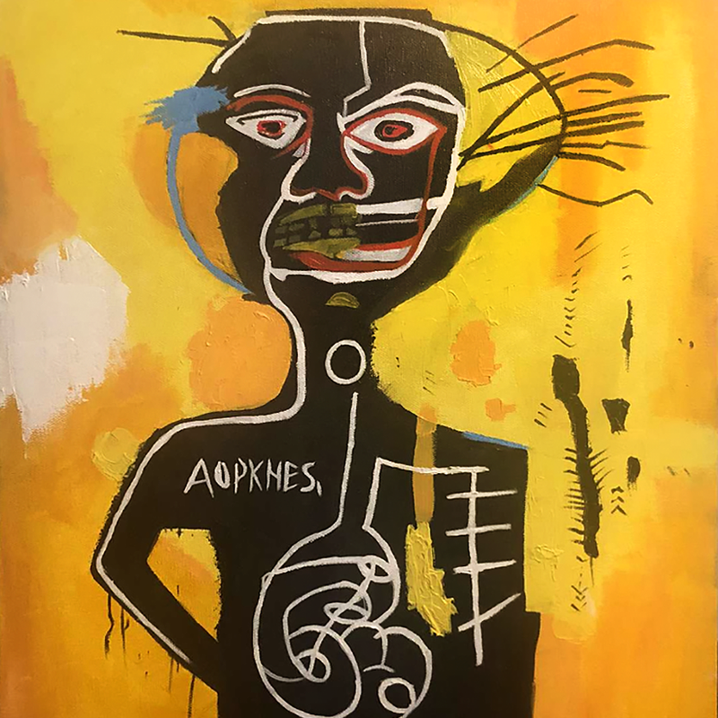 Jean-Michel Basquiat "Cabeza"