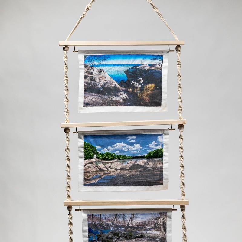 Embroidered Landscape Embroidered Landscape