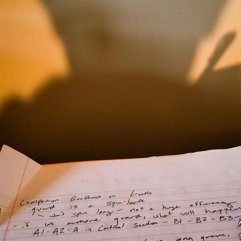 School work with Shadow School work with Shadow
