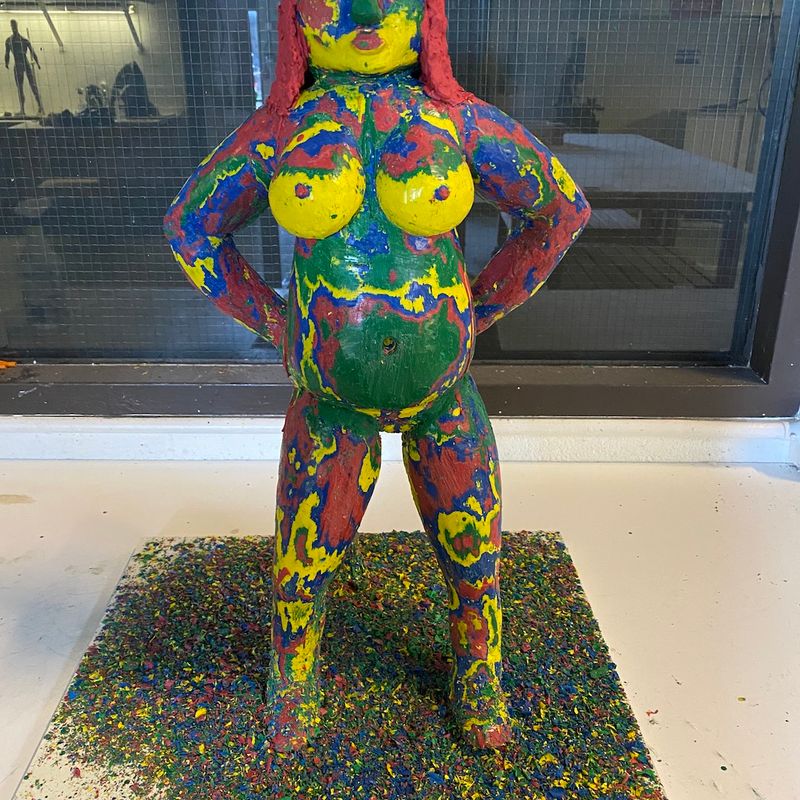 Crayon Woman Crayon Woman