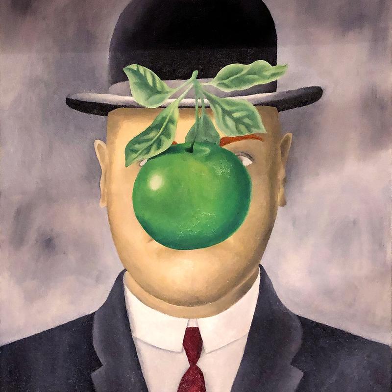 Rene Magritte "Son of Man"