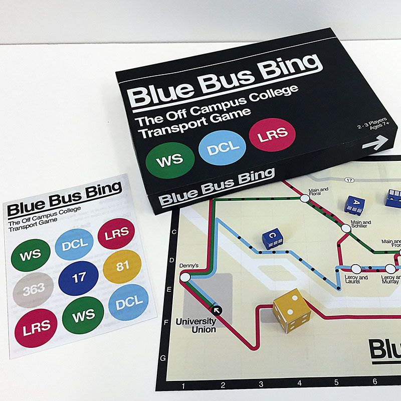 Blue Bus Bing Game