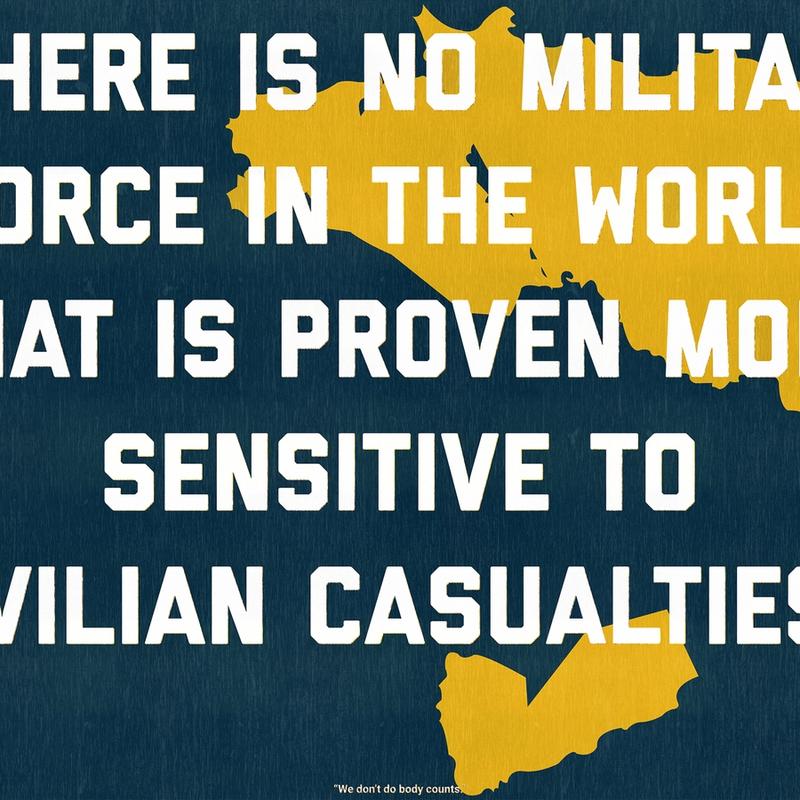 We don't do body counts. We don't do body counts.