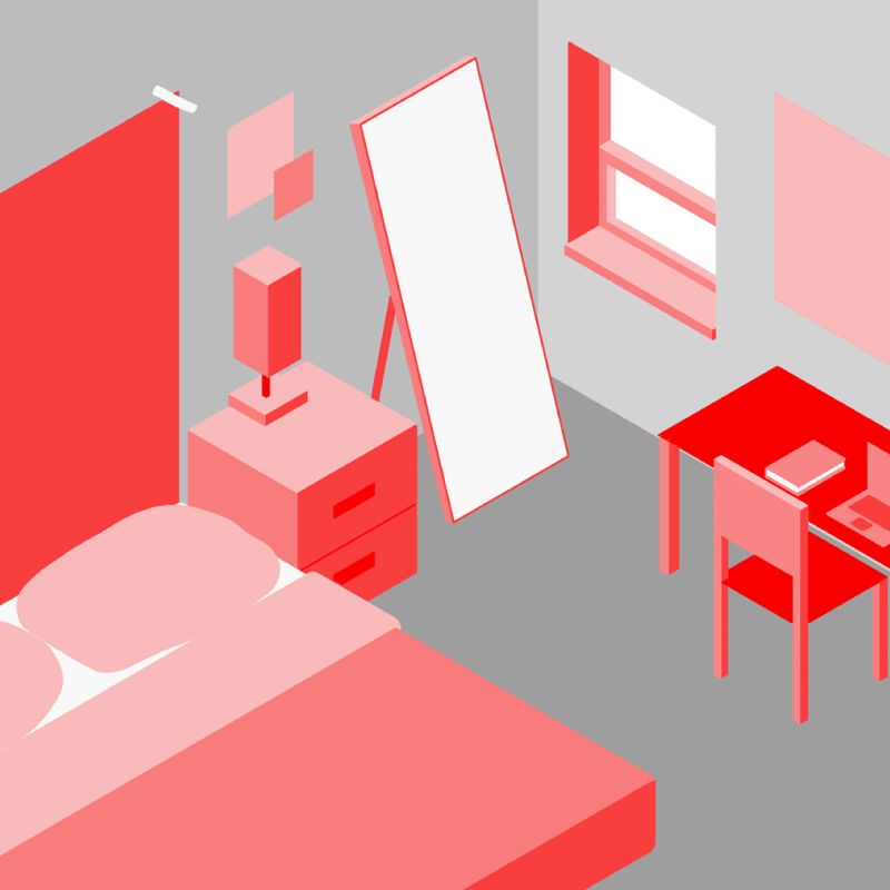 Isometric Room Illustration Isometric Room Illustration