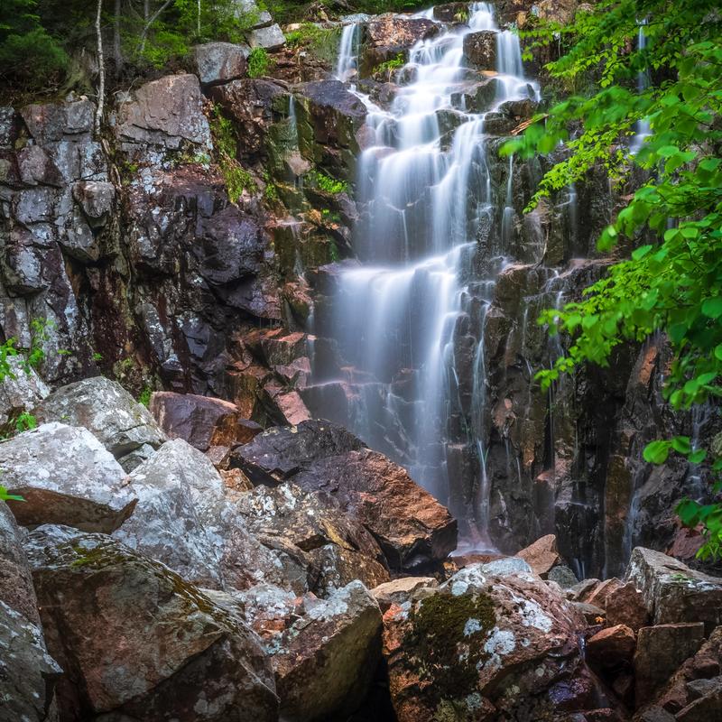 Hadlock Falls, Acadia National Park Hadlock Falls, Acadia National Park