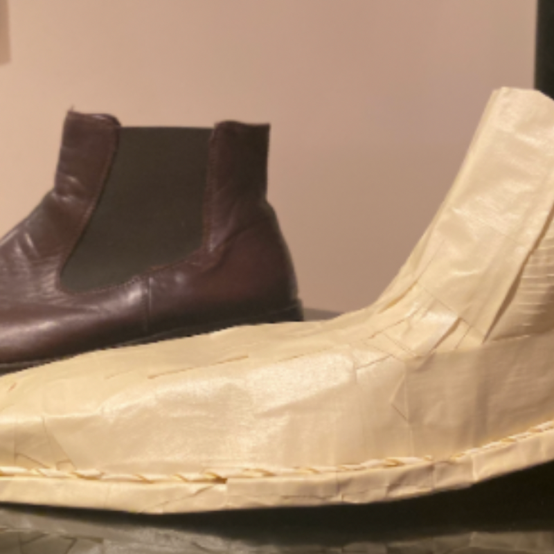 Shoes Out of Tape Shoes Out of Tape