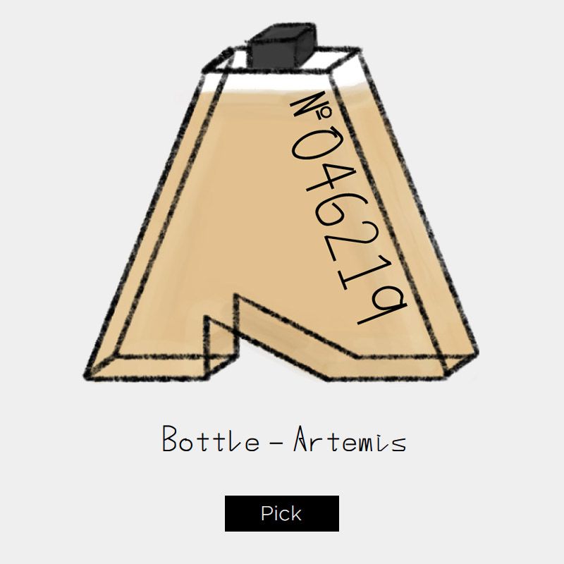 “One & Only Perfume” Interface “One & Only Perfume” Interface