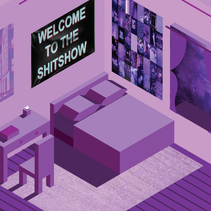 Isometric Room Illustration Isometric Room Illustration