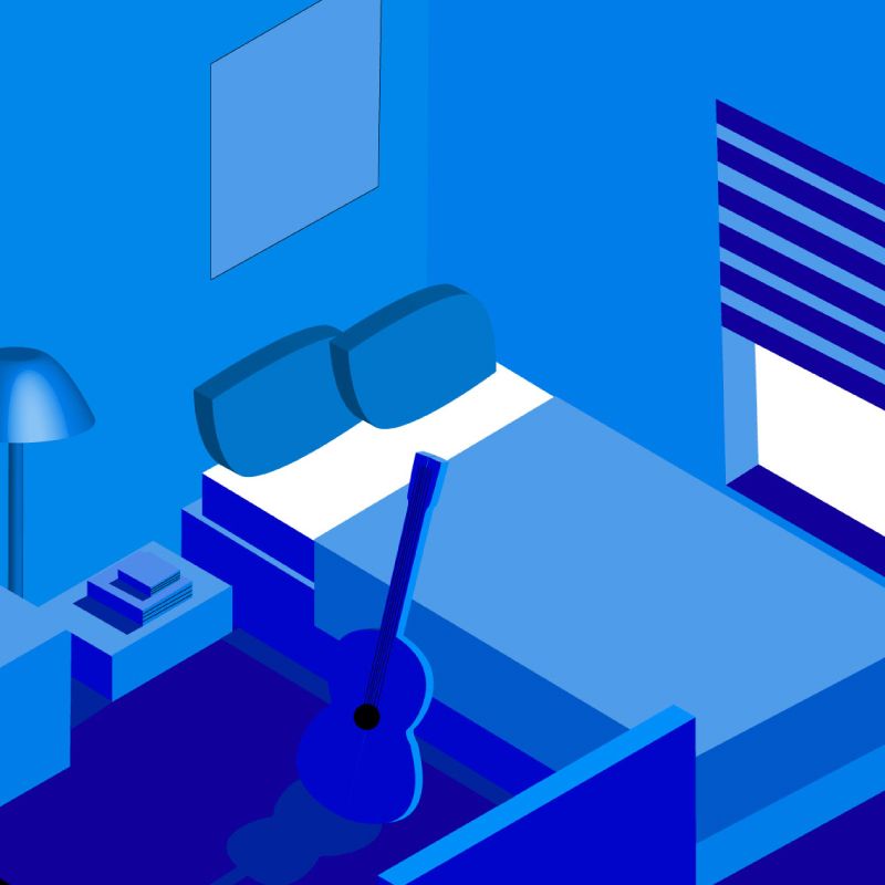 Isometric Room Illustration Isometric Room Illustration