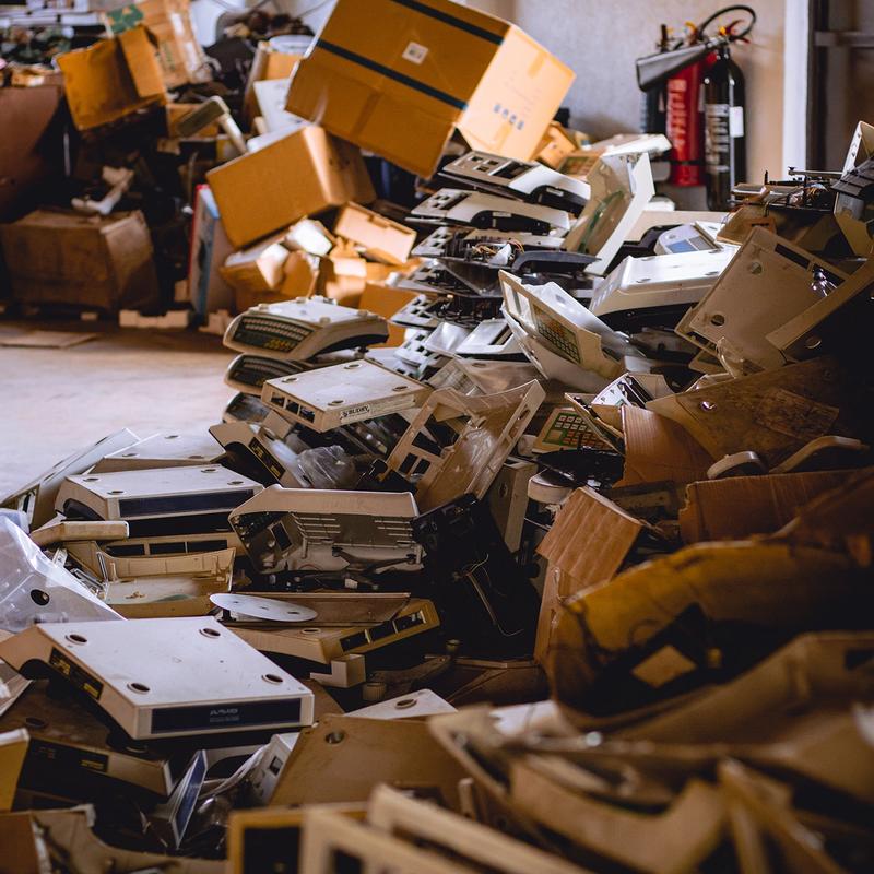 "Overflowing Recycling Plant" "Overflowing Recycling Plant"