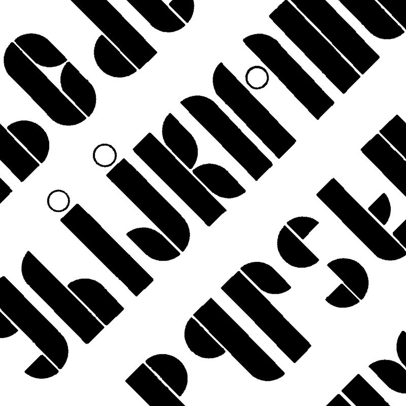 Modular Typeface Modular Typeface