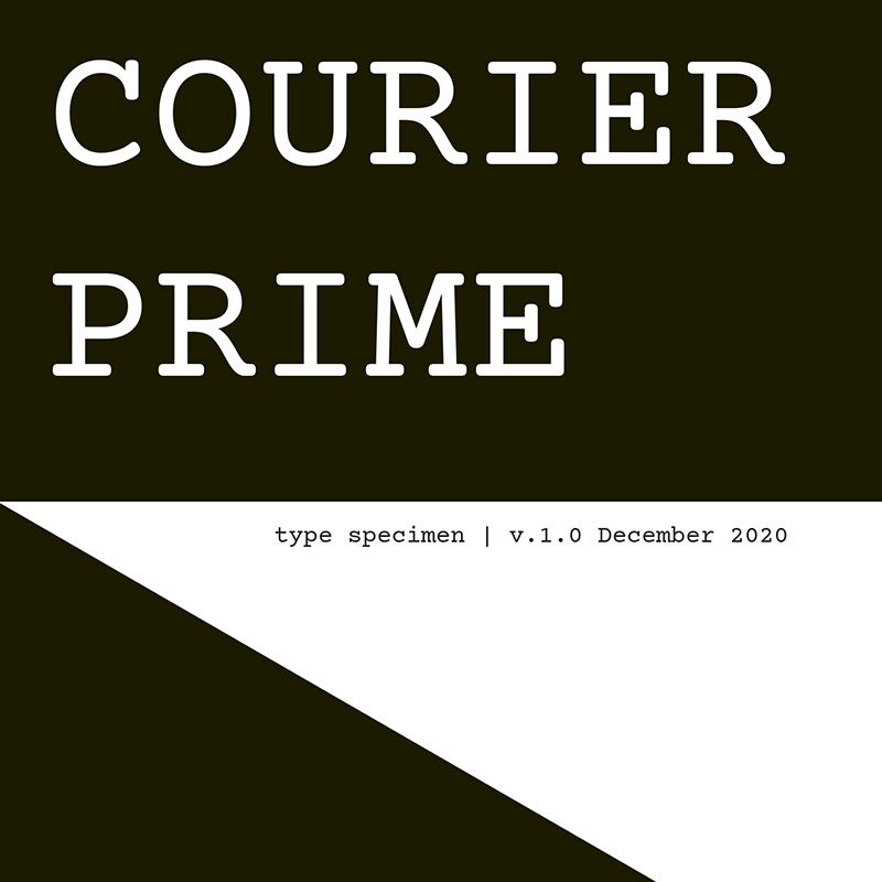 Type Specimen Booklet Type Specimen Booklet