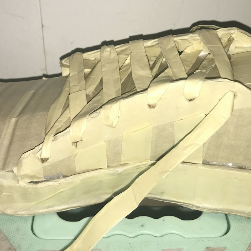 Shoes Out of Tape Shoes Out of Tape