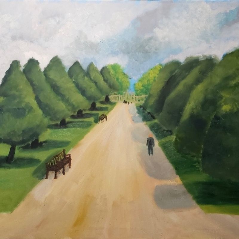 Garden at Hampton Court Garden at Hampton Court