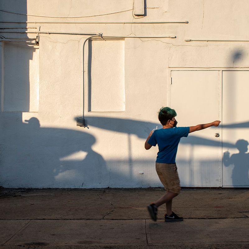 Boy and Shadows