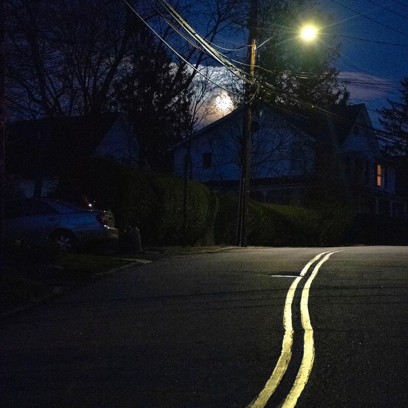 Curved Lines at Night Curved Lines at Night