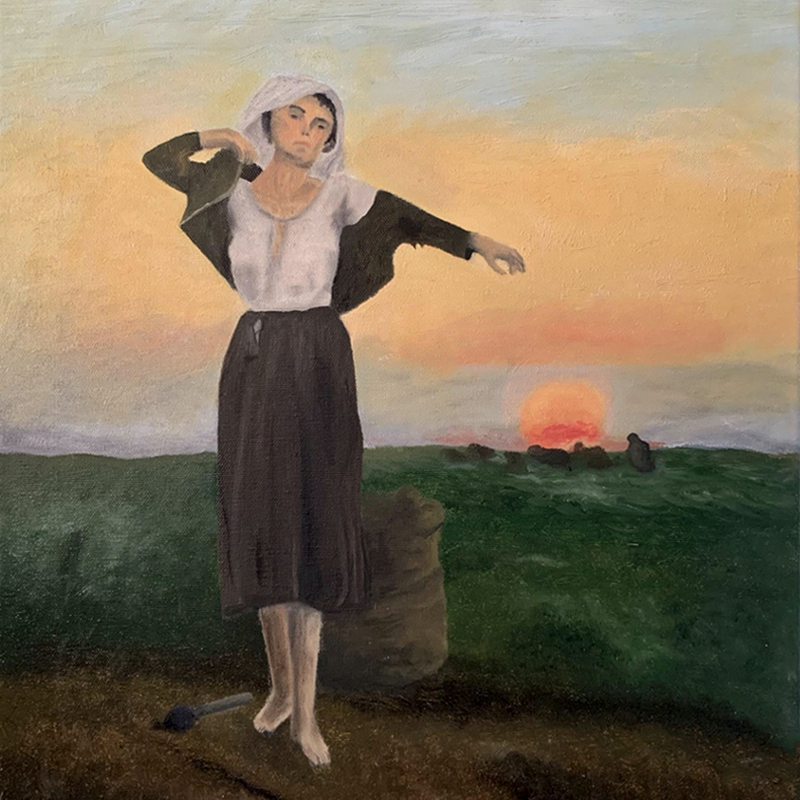 Jules Breton "The Tired Gleaner"