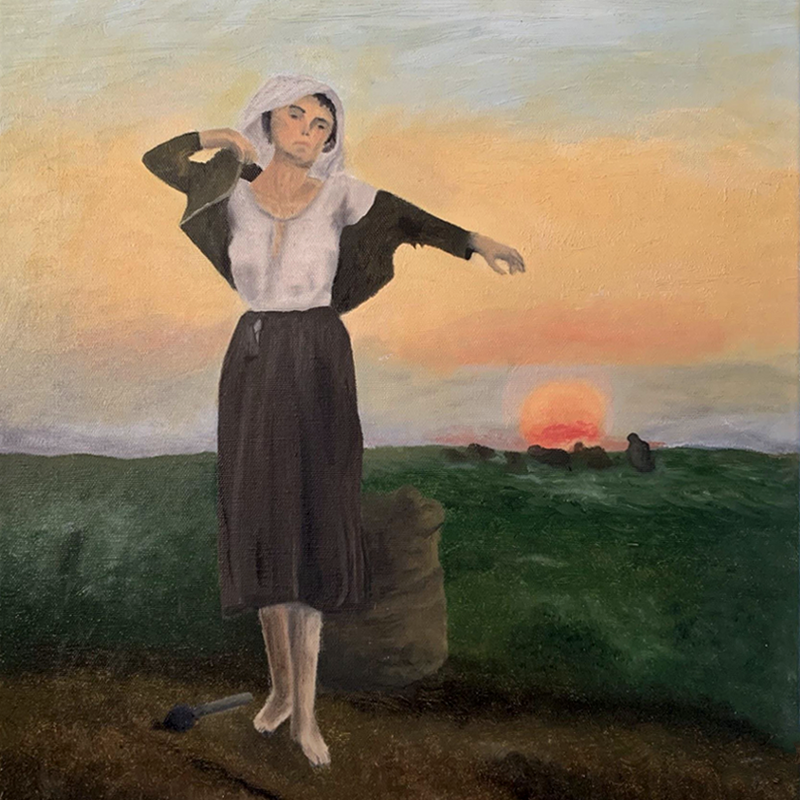 Jules Breton "The Tired Gleaner" Jules Breton "The Tired Gleaner"