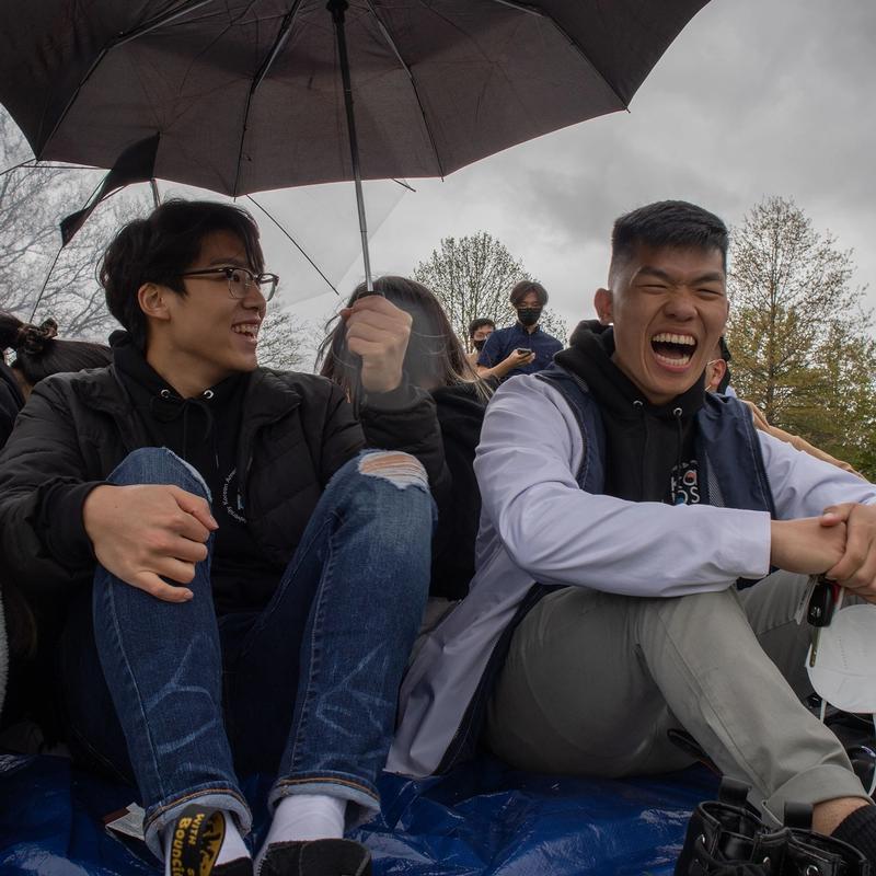 The laugh The laugh