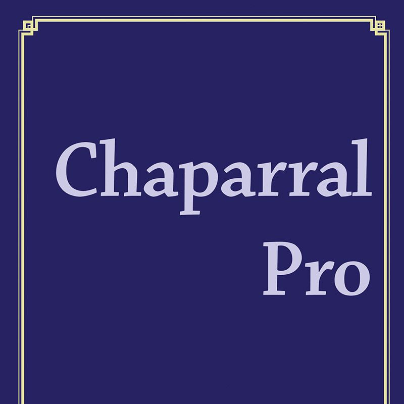 Chaparral Type Specimen