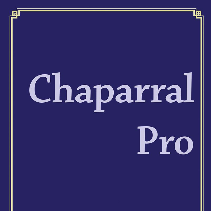 Chaparral Type Specimen Chaparral Type Specimen