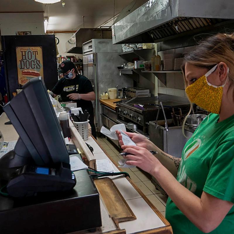 Masks and Diner Masks and Diner