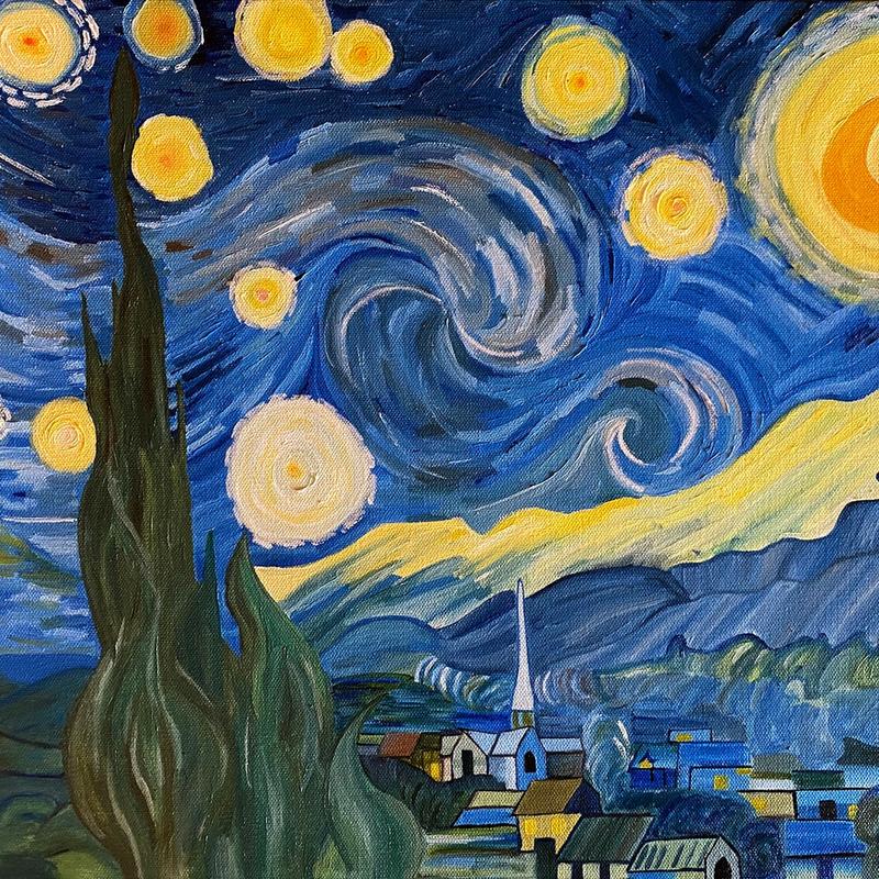 Vincent Van Gogh "The Starry Night"