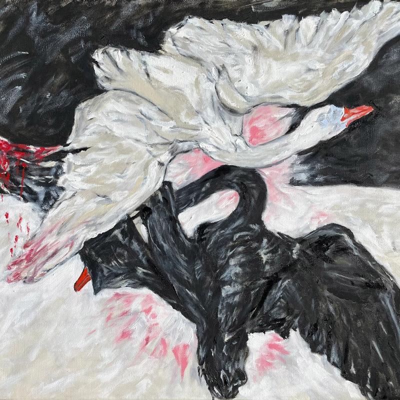 Copy of Hilma af Klint "The Swans No. 2" Copy of Hilma af Klint "The Swans No. 2"