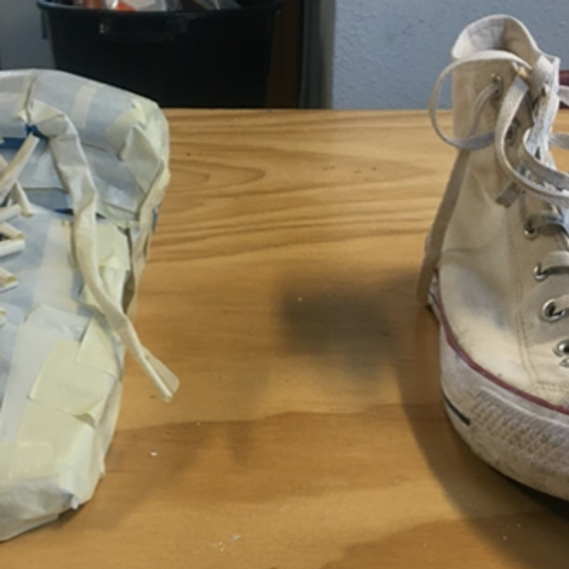 Shoes Out of Tape Shoes Out of Tape