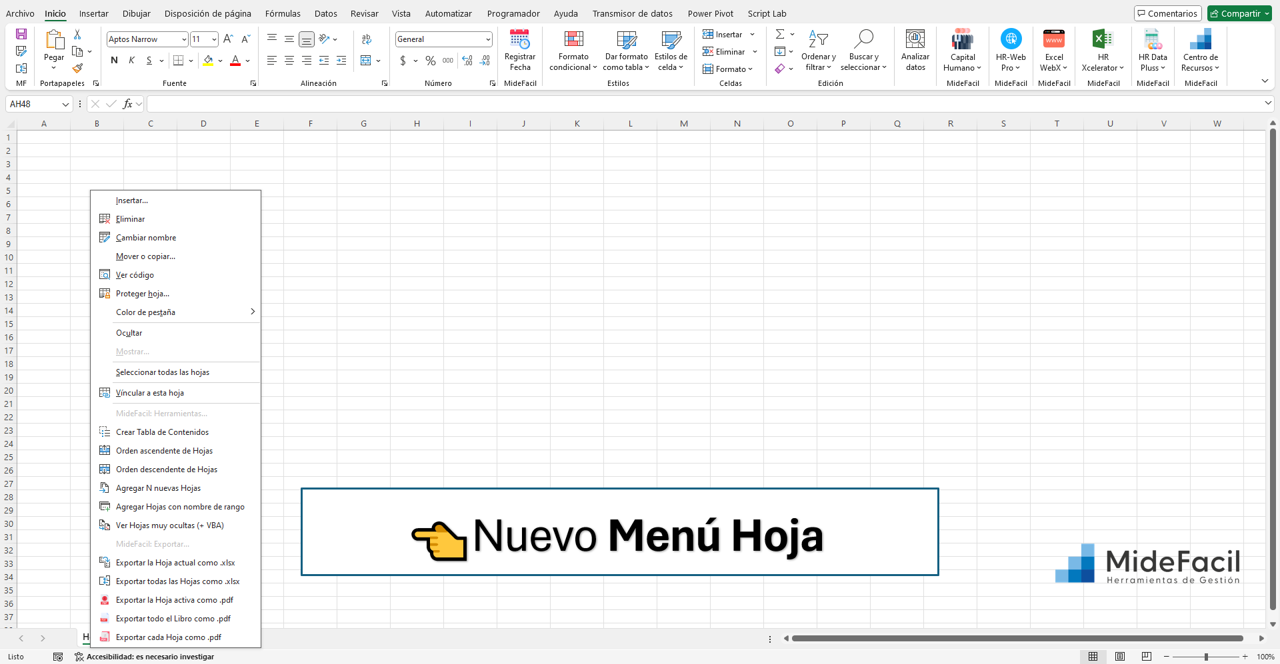 Pack de herramientas para tus Hojas