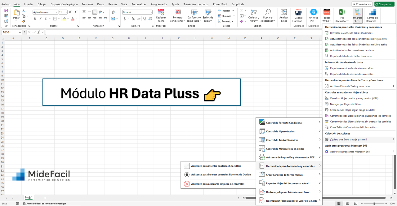 ¡Porque NO todas las versiones de Excel lo tiene incorporado!