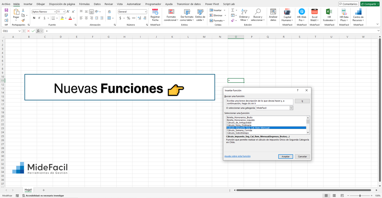 Pack integrado de Funciones HR