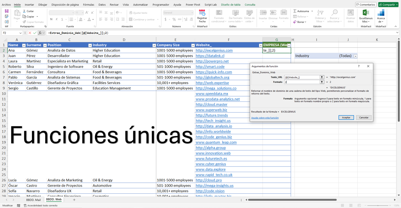 Funciones únicas que no encontrarás en ningún otro lugar